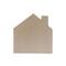 18 Pack: 3.5" Chunky House Plywood Shape by Make Market®